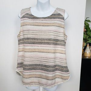 W5 by Anthropologie Boho Sleeveless Top L